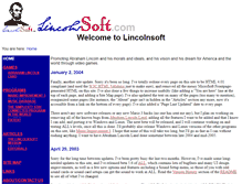 Tablet Screenshot of lincolnsoft.com